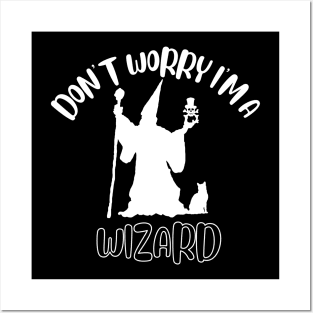 Don't Worry I'm A Wizard Posters and Art